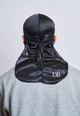 Black Silk Durag - Darko Beauty