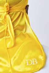 Yellow Silk Durag - Darko Beauty