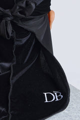 Black Velvet Durag - Darko Beauty