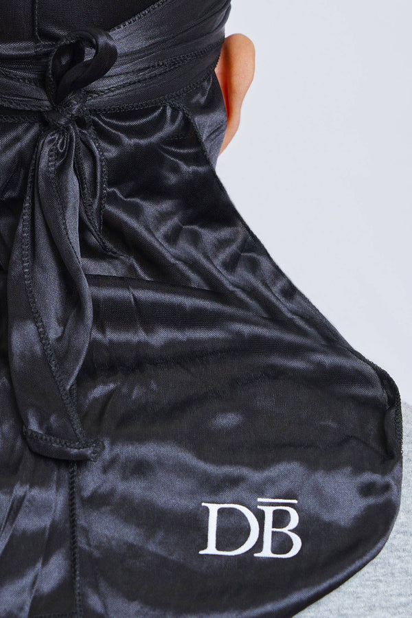 Black Silk Durag - Darko Beauty
