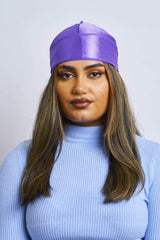 Purple Silk Durag - Darko Beauty