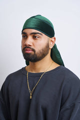 Green Velvet Durag - Darko Beauty