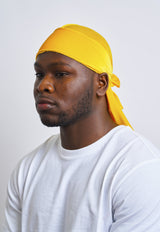 Yellow Velvet Durag - Darko Beauty