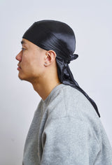 Black Silk Durag - Darko Beauty