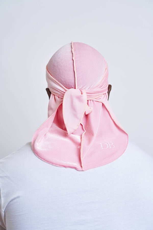 Pink Velvet Durag - Darko Beauty