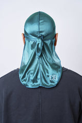 Green Silk Durag - Darko Beauty