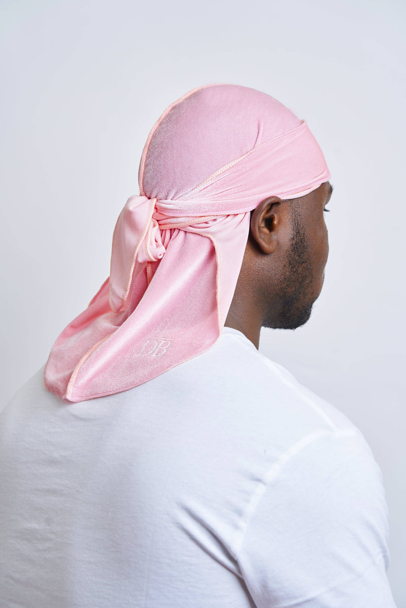Pink Velvet Durag - Darko Beauty