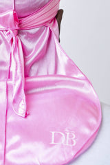 Pink Silk Durag - Darko Beauty